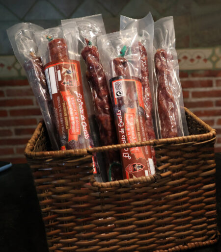 longaniza de salchichon iberico bellota